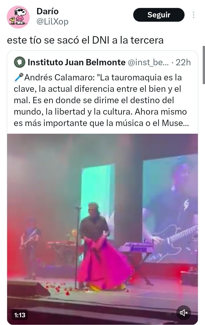 No hay cultura sin artistas, ni tuit sin los ofendiditos animalistas.