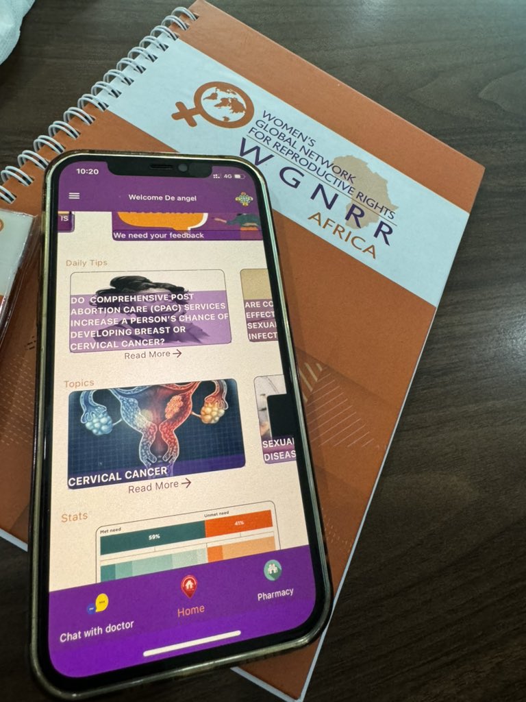 Did you know @wgnrr_africa ‘s #Mimicare has over 6000 users accessing information on #srhrs services and #safeabortion care. This app provides a holistic solution to users, connecting them with providers, providing post abortion care and counselling! @CIFF @PackardFdn