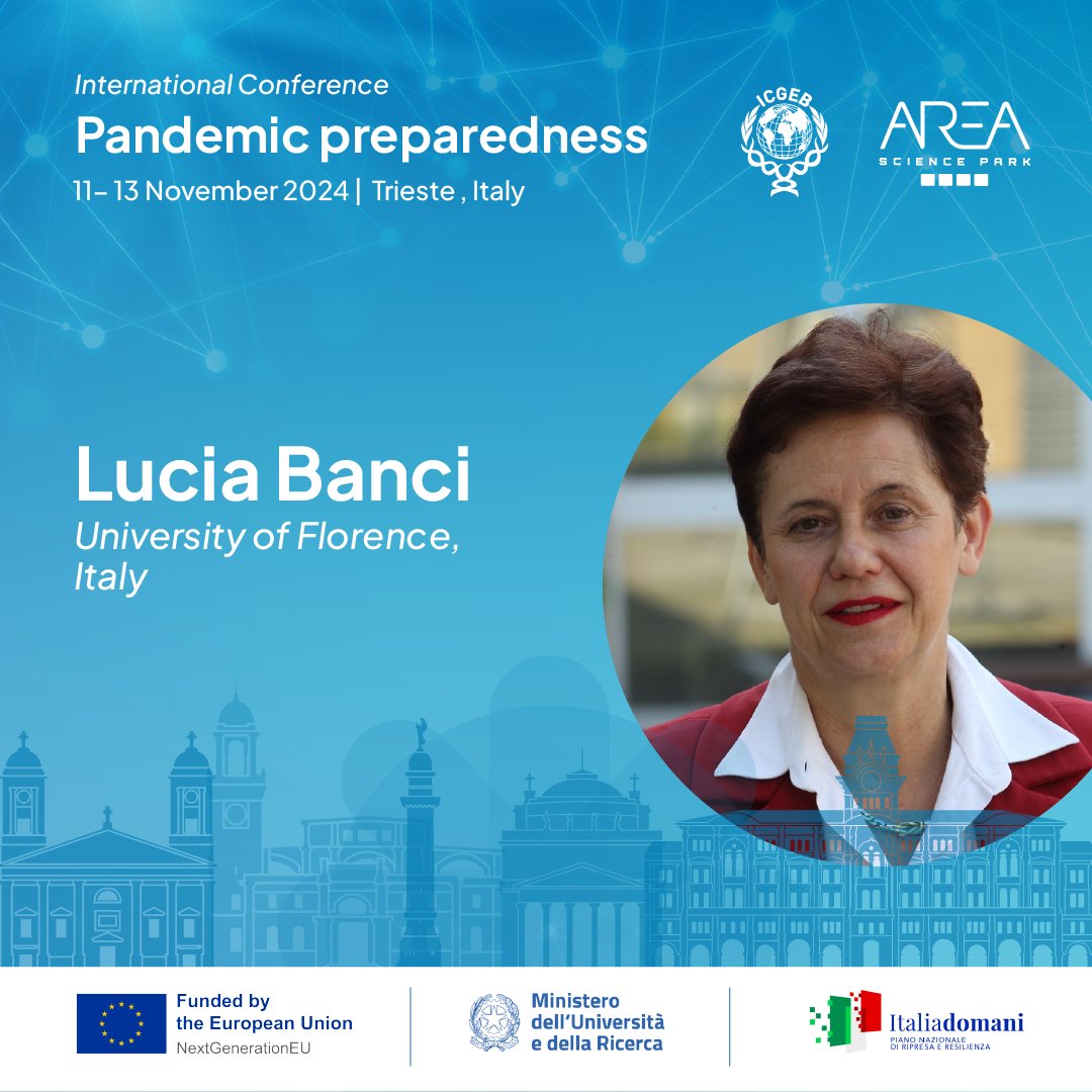 Meet the speakers of #prpconference2024!🤝We are happy to introduce Lucia Banci from @UNI_FIRENZE and her talk entitled “The NMR contribution to Cellular Structural Biology: from protein structures and their interactions to functional processes” More: bit.ly/3x6HcIt