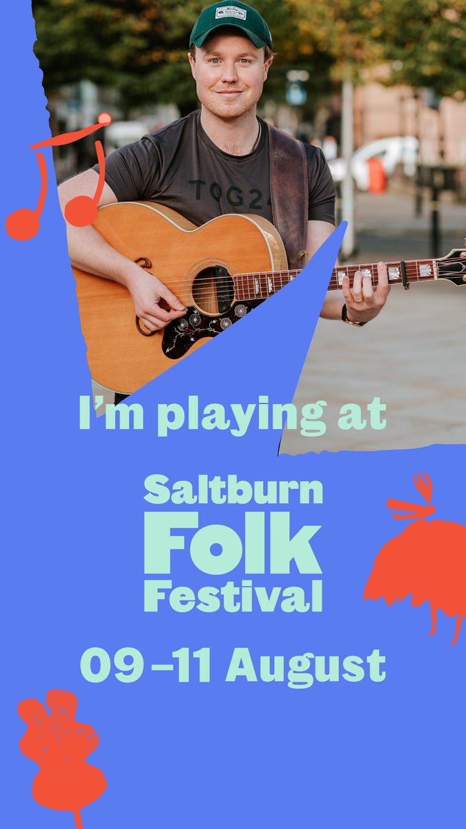 @SaltyFolkFest 's got one helluva line up this year! Can't wait for a scorching weekend of music by the sea ☀️☀️☀️☀️ Special early bird tickets available until the end of this month (or until they sell out), so might as well crack on and book early // saltburnfolkfestival.com