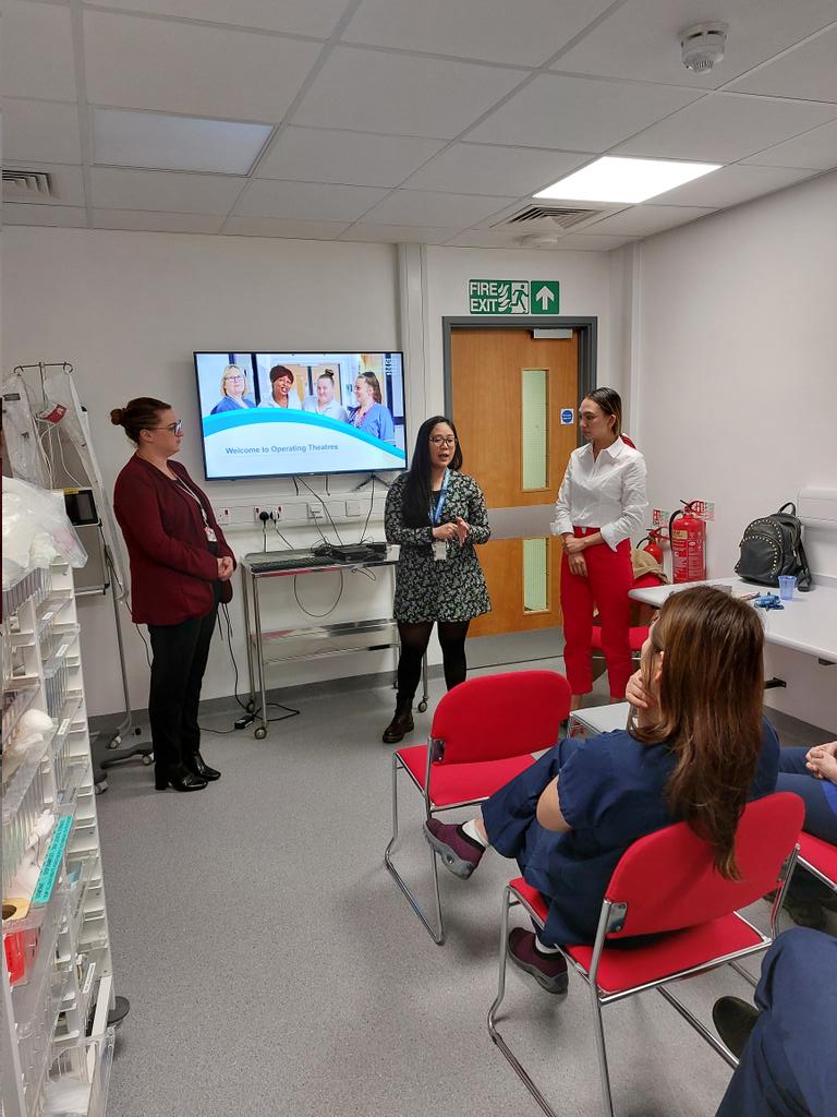 Great presentation by our band 5 aspiring leaders in Theatre
