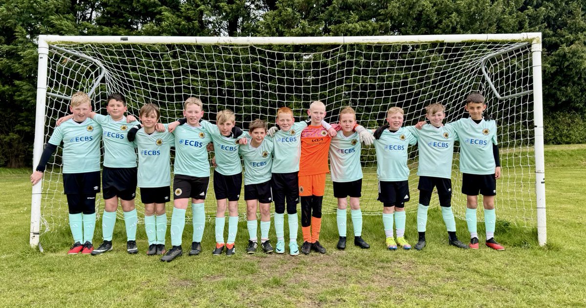 BUCFC's tweet image. U11s played their last away game at Glinton and Northborough. The team started strong, using their strength and movement to control the game. The players passed the ball effectively across the whole pitch using the space available to take charge.

1/2