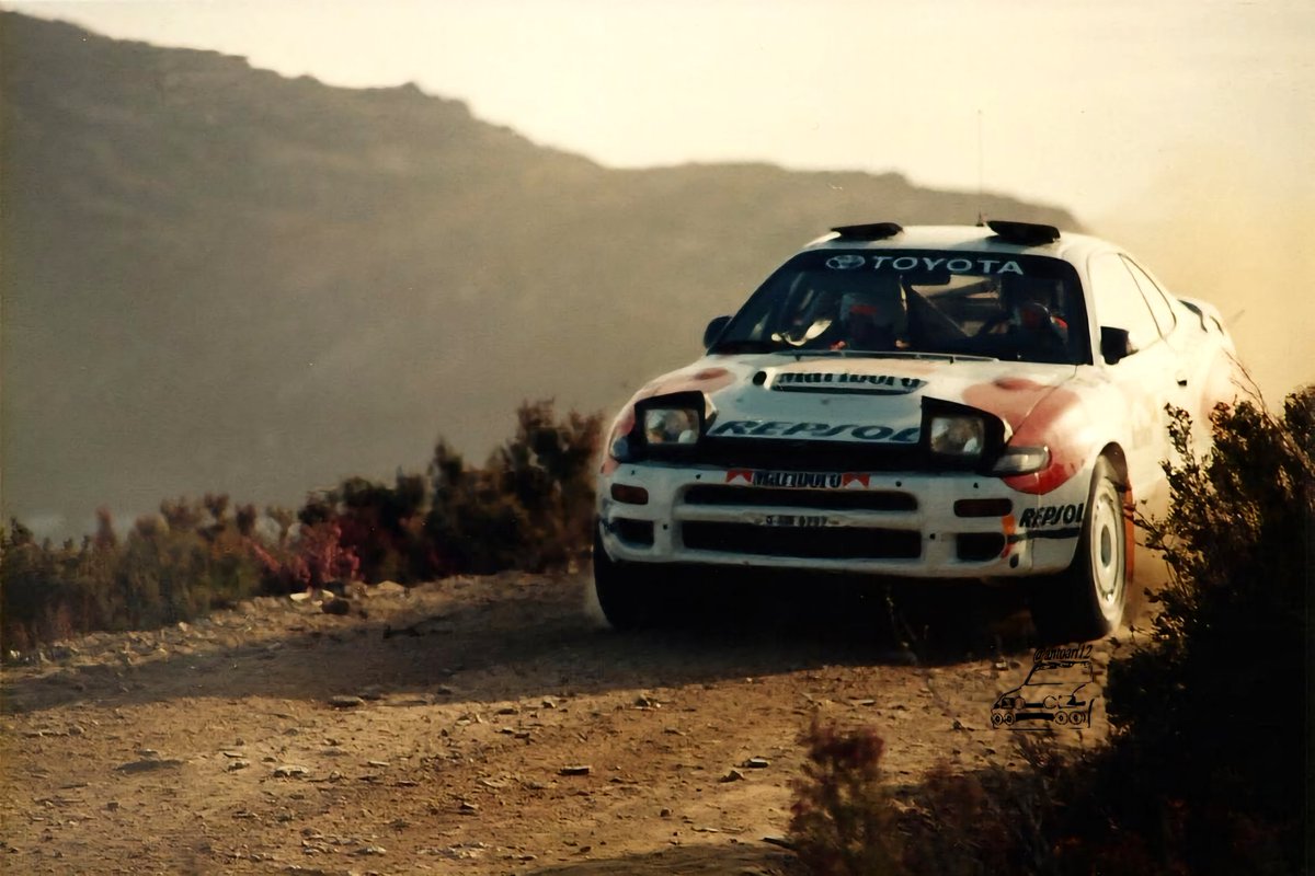 Mis antiguas 📸 de rallys.#RallyPortugal1992 #MarkkuAlèn 🇫🇮 +#IlkkaKivimaki 🇫🇮 #Toyotacelicaturbo4WDST185 🇯🇵 terminaron 4°s. #classicrallycars #classicars     #wrclegends #oldsrallycars        #grupoA  #wrc       #ilikerallycars #iloverallycar  #WRC #RallydePortugal