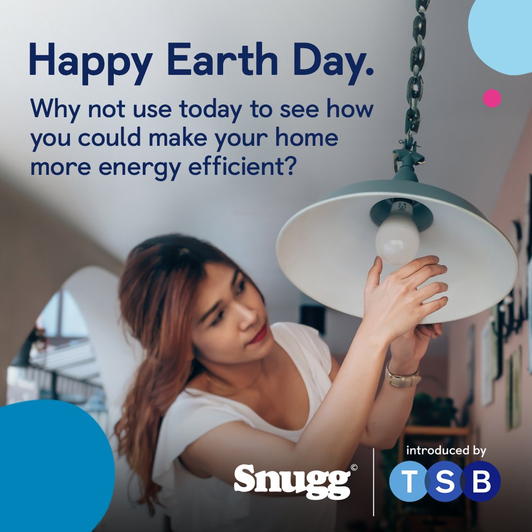 Ever thought about easy ways to make your home more energy efficient? Our partner Snugg can give you a free personalised plan with some simple changes, tailored to your home. To find out more visit: bit.ly/446IjV7 #EarthDay2024