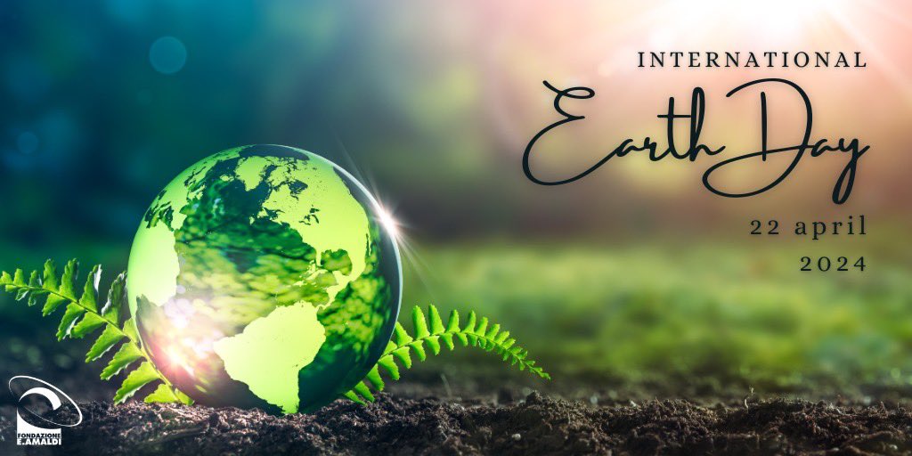 🌍Today Fondazione E. Amaldi celebrates the #InternationalEarthDay, praising our beautiful planet and the incredible advancements in space technology that help us protect and preserve it for generations to come!