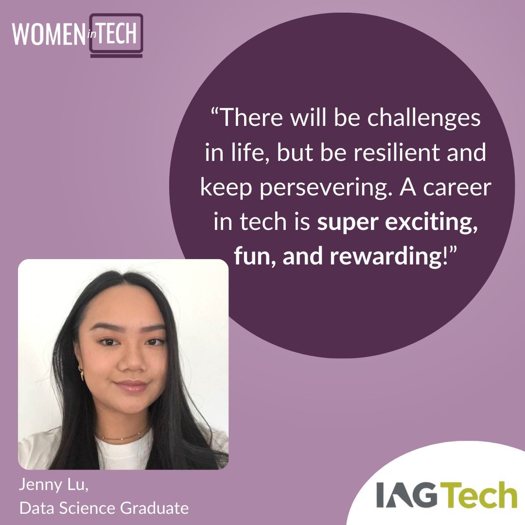 Want to work for a company that values giving people the freedom to grow? 🚀 IAG Tech continually strives to find better ways to support the Group, including graduates like Jenny. 💪 Read more about Jenny tech experiences: buff.ly/3Q4Rakq #womenintech #diversity