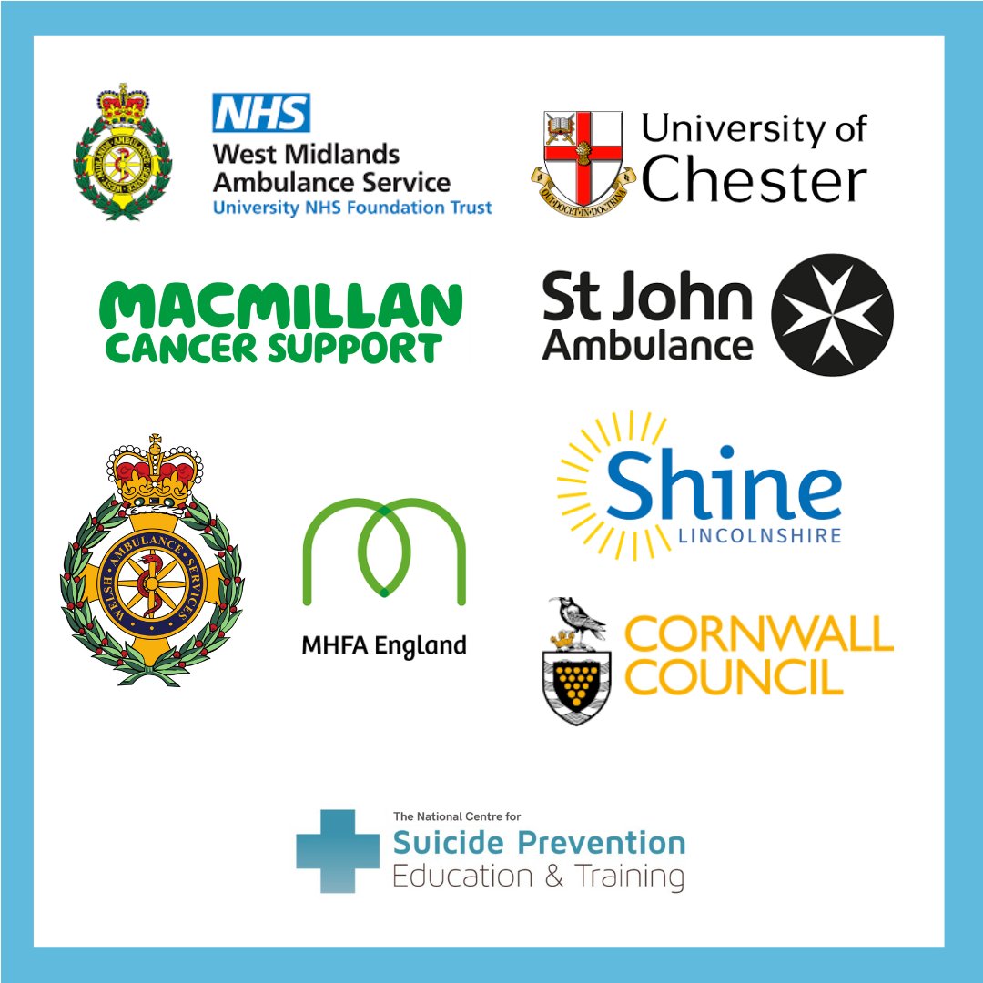 📣 Each week, many #SuicideFirstAid courses run throughout the UK and beyond! This week, we have a range of courses being delivered, including some by MHFAE, University of Chester and Macmillan. #suicideprevention #suicideawareness #mentalhealth #SFA #Macmillan #MHFAE