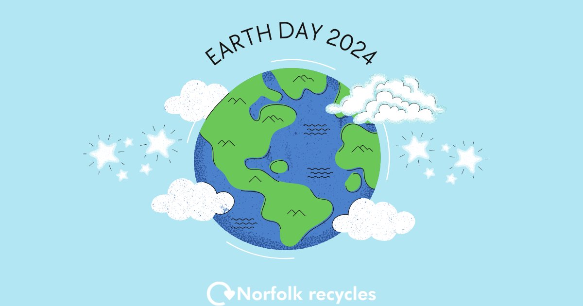 This Earth Day. Reduce-Reuse-Recycle🌍 Recycling saves tonnes of CO2 a year ♻️ find out what you can recycle norfolkrecycles.com Shop second-hand 👚. Check out our reuse shops. Norfolk Reuse Shops Use a reusable cup or water bottle & reduce single-use plastic. 🧴