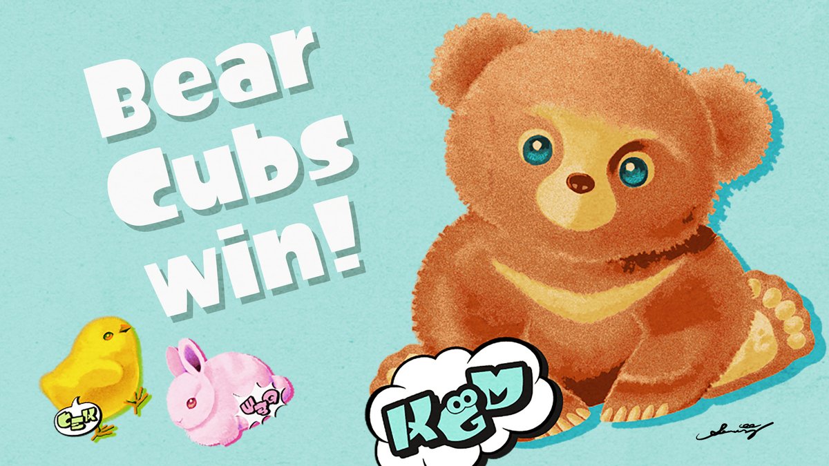 Victory was the bear minimum requirement for Team Bear Cubs in this weekend's #Splatoon3 SpringFest, and they did not disappoint! Congrats to them and well done to everyone who took part!