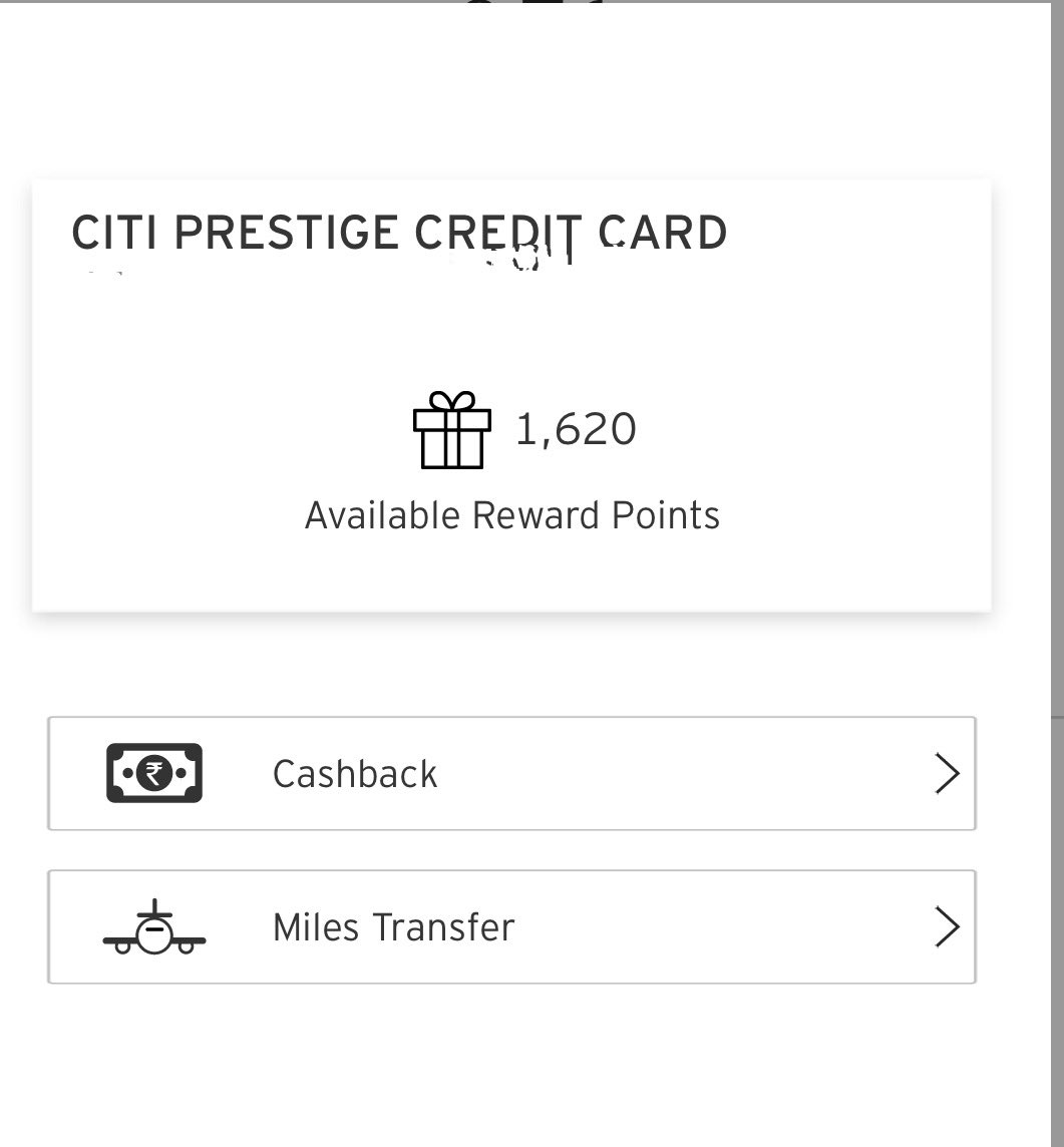 🔥FINALLY UPGRADED TO CITIBANK PRESTIGE CREDIT CARD🔥

🔥Card already reflecting in Citibank App. 

🔥1620 IOCL points converted to Prestige reward points = 6480 Miles in the listed Frequent Flyer miles

🔥Pro rate based annual fees will be good and compensate nicely. 

😢😭What
