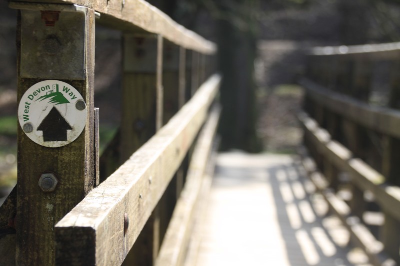 Double Waters on the south western border of Dartmoor National Park near Buckland Monachorum and Buckland Abbey: