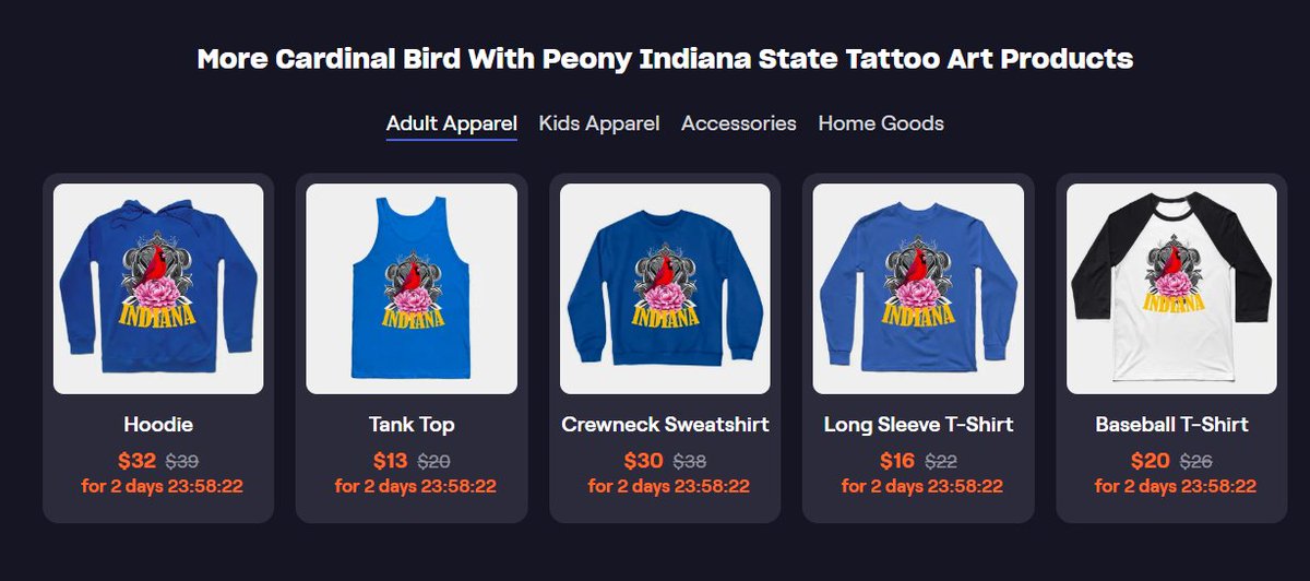 TaicheTees's tweet photo. Cardinal Bird With Peony Indiana State Tattoo Art - Indiana State - #TShirt #teepublic #taiche #indianaday #indianastatehoodday #indianastate #myindiana #modaindiana #naturalindiana #columbusindiana #nwindiana #Indiana #Indianapolis #FortWayne https://t.co/hF2kBiP3OA https://t.co/Mltab9vVWG