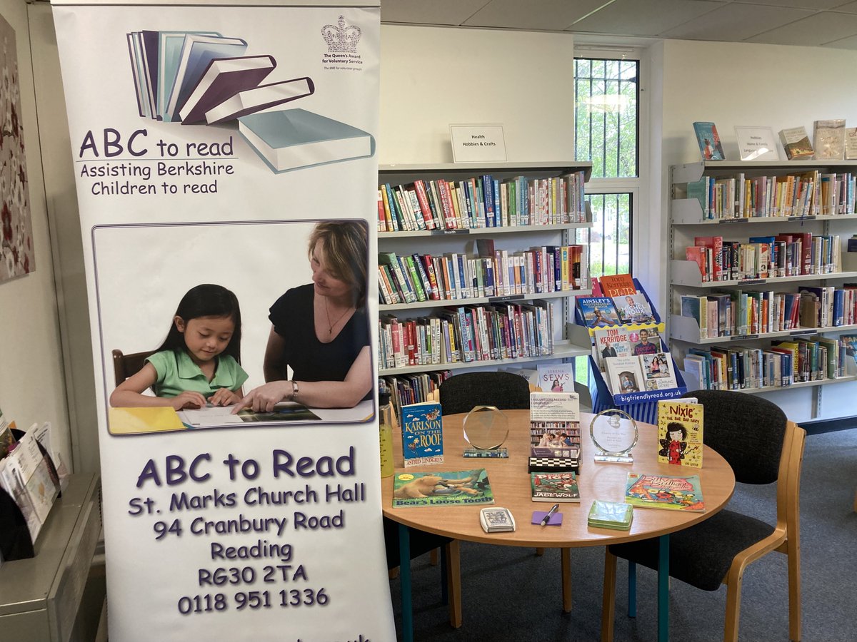 From 10am until 12:30pm, we will be at Sandhurst Library showcasing ABC to read and the ways you can help out and volunteer to help transform children's lives