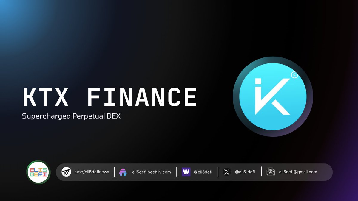 Perps has consistently attracted traders and LPs due to its magnetic appeal. How about we take it a step further: 🔵 Generous incentives and rewards 🔵 Composable 🔵 Zero slippages + low fees 🔵 Element of fun This is where @KTX_finance comes into play. Let’s dive! 🧵
