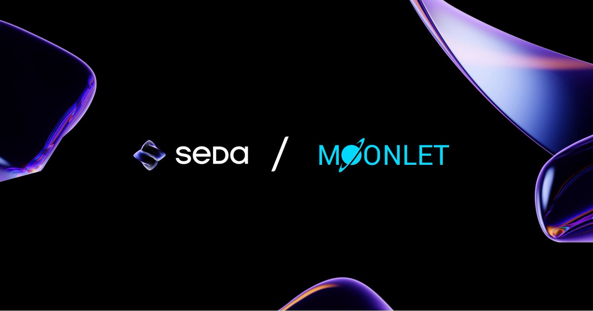 🌟 We're thrilled to announce that <a href="/moonlet_hq/">Moonlet</a> is now an official OG validator for <a href="/sedaprotocol/">SEDA</a>!  

🌐 SEDA Protocol is a groundbreaking, modular, permissionless data layer. It enables any protocol to effortlessly query and configure custom data streams from diverse sources.