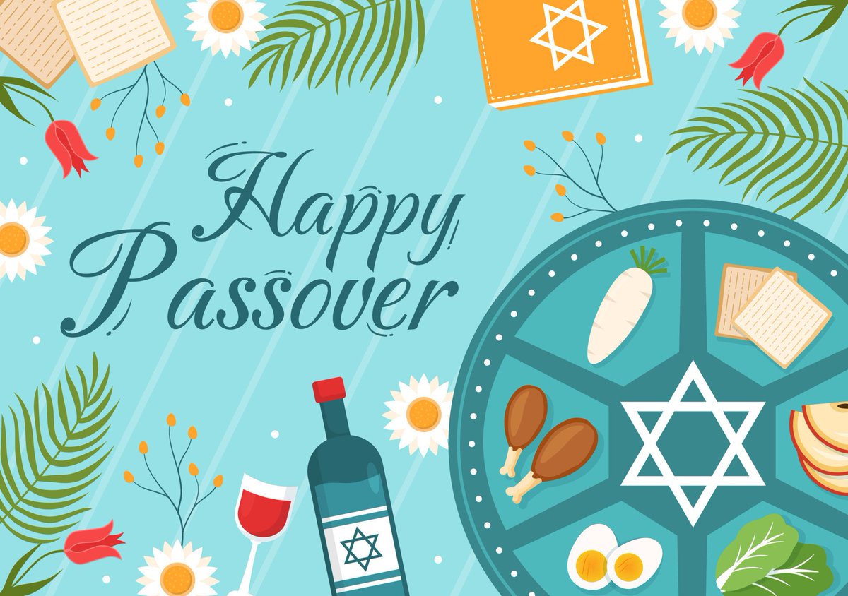 Sending our Jewish families and colleagues our best wishes this Passover.