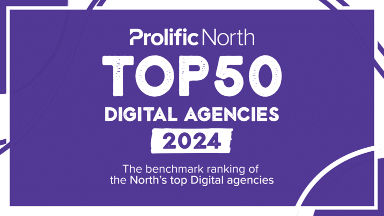 We're thrilled to be featured in the @ProlificNorth top 50 digital agencies of 2024 and to have moved up 5 places since 2023! 🎉🙌 🔗 Read here: prolificnorth.co.uk/news/the-proli…