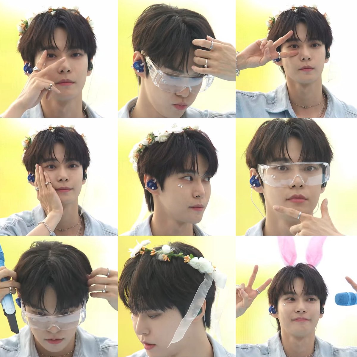 doyoung capture time 🌺 🐰 🤓