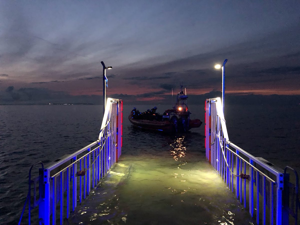 Early Hours Search for Whitstable RNLI.
A report of up to three, possibly intoxicated, males seen to enter the water at Leysdown, Isle of Sheppey saw the Whitstable RNLI lifeboat launch to assist with a search in the early hours of Monday morning.
