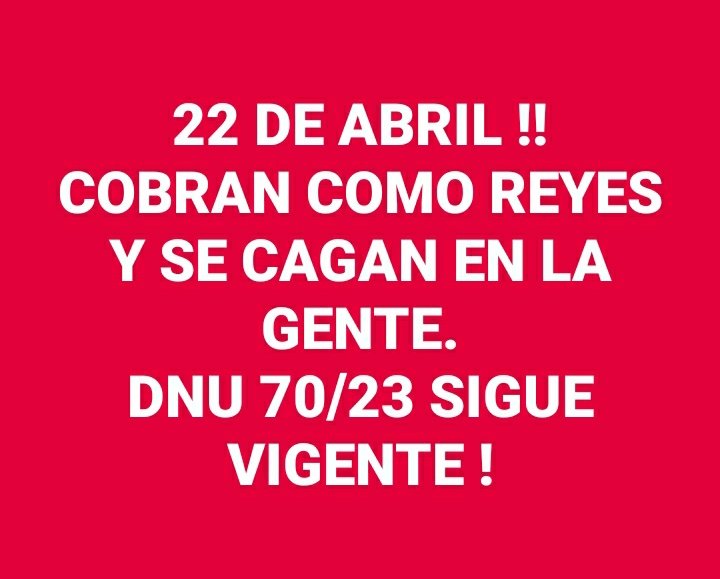 #MañanaSylvestre @Radio10 @Gatosylvestre @Ariel_Zak @JuanStrasnoy @valeriaweise @pabloladaga 
#MemoriaActiva QUE NO NOS TOMEN DE BOLUDOS !!! BASTA DE CHACHARA Y MENTIRA 👇👇