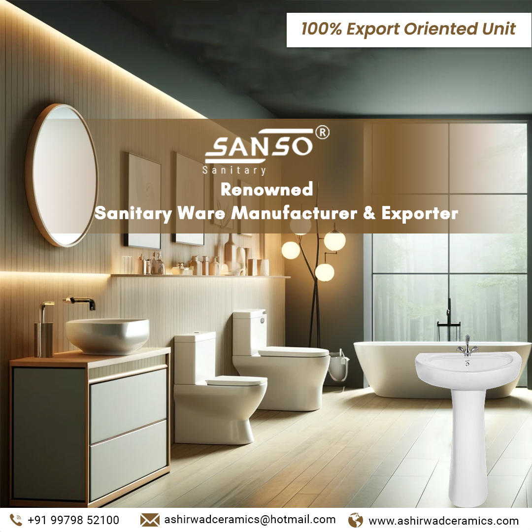 Discover the excellence of Ashirwad Ceramics! Renowned for our quality sanitary ware, we're dedicated to manufacturing and exporting products that elevate every bathroom. Experience the difference today. visit- ashirwadceramics.com #ashirwadceramics #sanitaryware