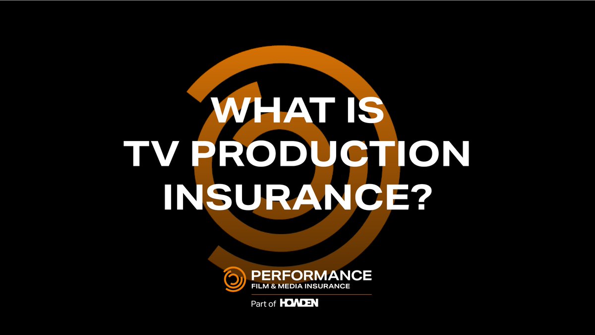 TV production is the process of creating a television programme from conception to completion. We are able to work with you to make sure all the moving parts are covered and protected when you need it most! performance-insurance.com/who-we-cover/t…