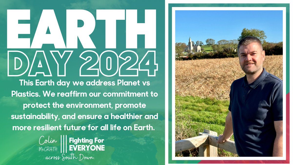 🌍Planet vs Plastics. Which would you rather? This #EarthDay2024 is a time to highlight the health risk of plastic, to phase out single use plastics and create a more sustainable future for future generations ➡️ @sdlplive | @MatthewOToole2 | @MarkHDurkan | @SDLPYouth