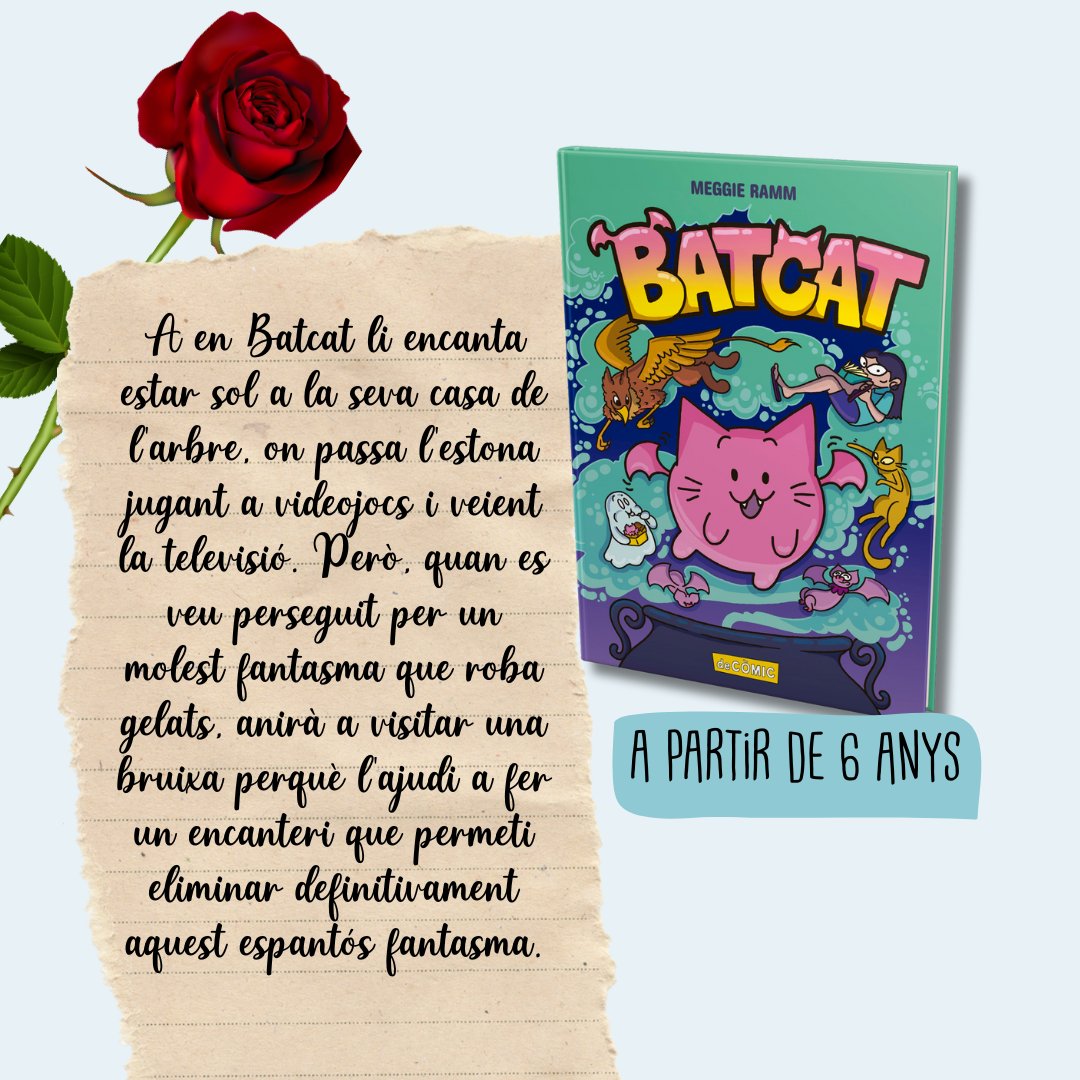 'Batcat' és una lectura divertida i plena de sorpreses en format còmic💬! 📚 'Batcat' - A partir de 6 anys