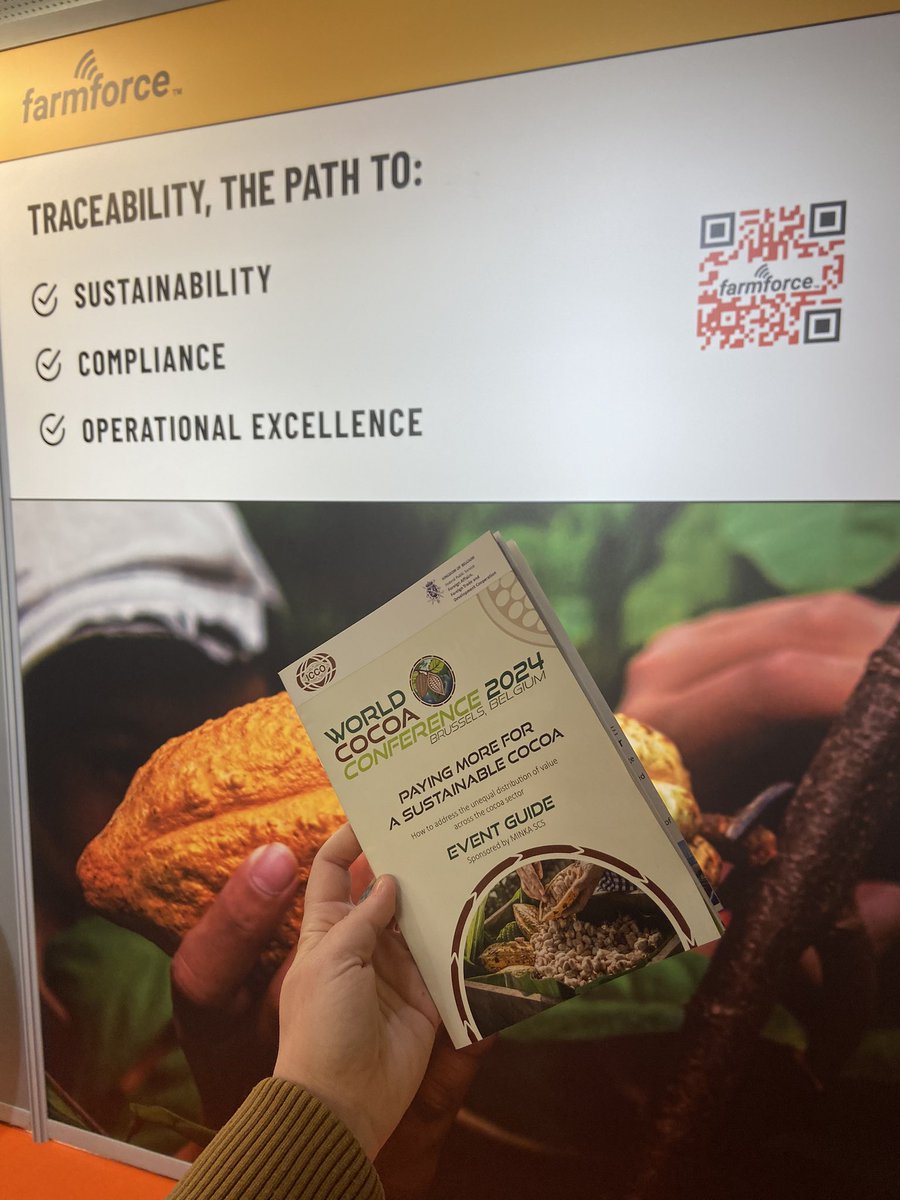 Our survey is at the #WorldCocoaConference!