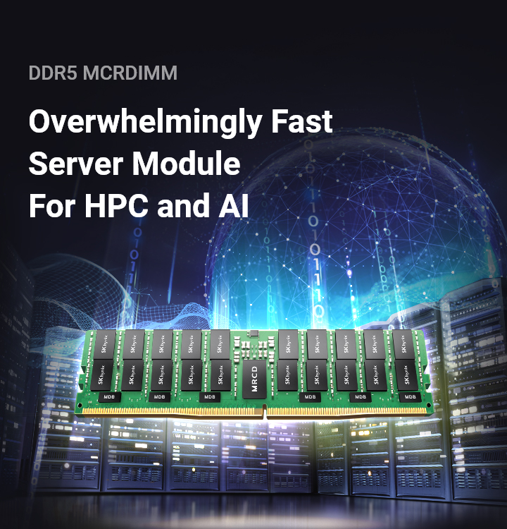 Exciting News!✨ Launching @SKhynix's #MCRDIMM site - a super-fast server module for #AI & #HPC. Achieves over 8Gbps bandwidth, boosting performance! 👀 Curious? Visit now to explore @SKhynix's cutting-edge technology! product.skhynix.com/products/dram/… #SKhynix #Website #Grandopening