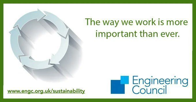 Professional engineers and technicians must conduct their tasks in a way that fosters sustainable development. Do you know the six principles outlined for engineers in our 'Guidance for Sustainability'? Download for free: buff.ly/3c0csLg #EarthDay2024 #sustainability