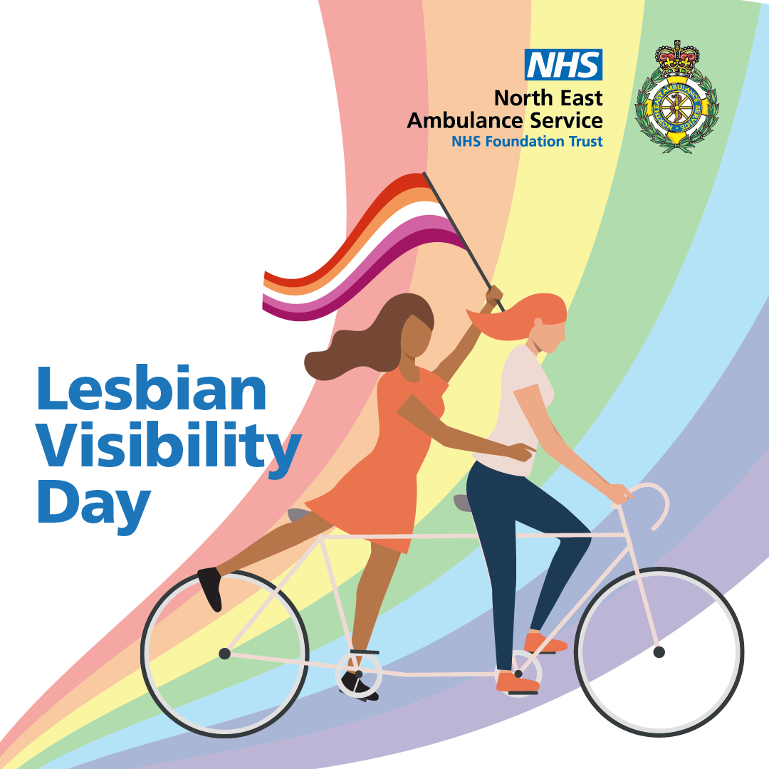 This week is Lesbian Visibility Week; a week dedicated to showing solidarity and celebrating LGBTQ+ women and non-binary people As an organisation, we’re very proud to support our LGBTQ+ colleagues and the North East’s LGBTQ+ community. #TeamNEAS