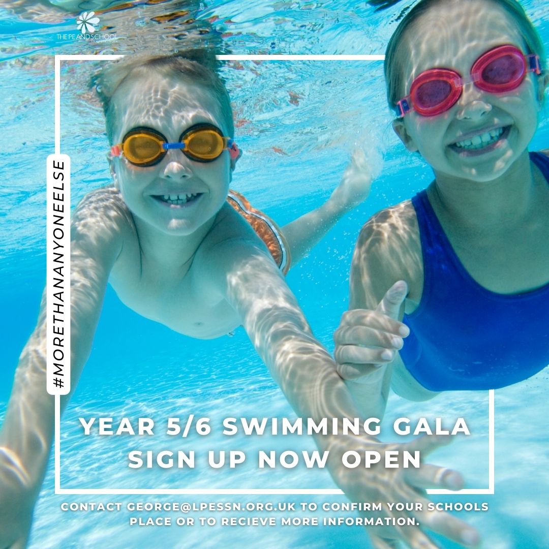 🏊‍♀️ YEAR 5/6 SWIMMING GALA 🏊‍♂️

Sign up to our Year 5/6 Swimming Gala is now OPEN!

🗓️ Friday 5th July
⏰ 10:30 - 13:30
📍 Alleyn's School

Please contact george@lpessn.org.uk to confirm your schools place. 
#swimming #morethananyoneelse