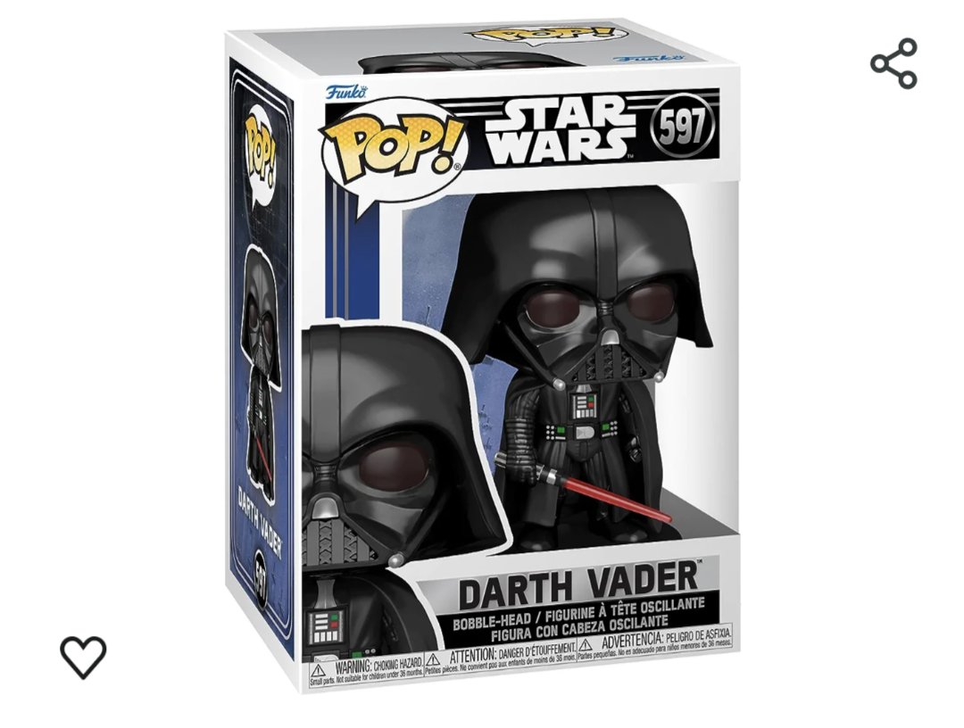 ¿Pedisteis a los malos?. ¡Sorteo! Este funko pop de Darth Vader, por el 4 de mayo #MayThe4thBeWithYou. Cómo participas?

✅ Sigue a esta cuenta
🔄❤️ Dale RT (y fav si quieres) a este tweet.
⭐🫂 Menciona a dos amigos que quisieran tenerlo.

Hasta el 04/05  a las 23:59 envío 🌍