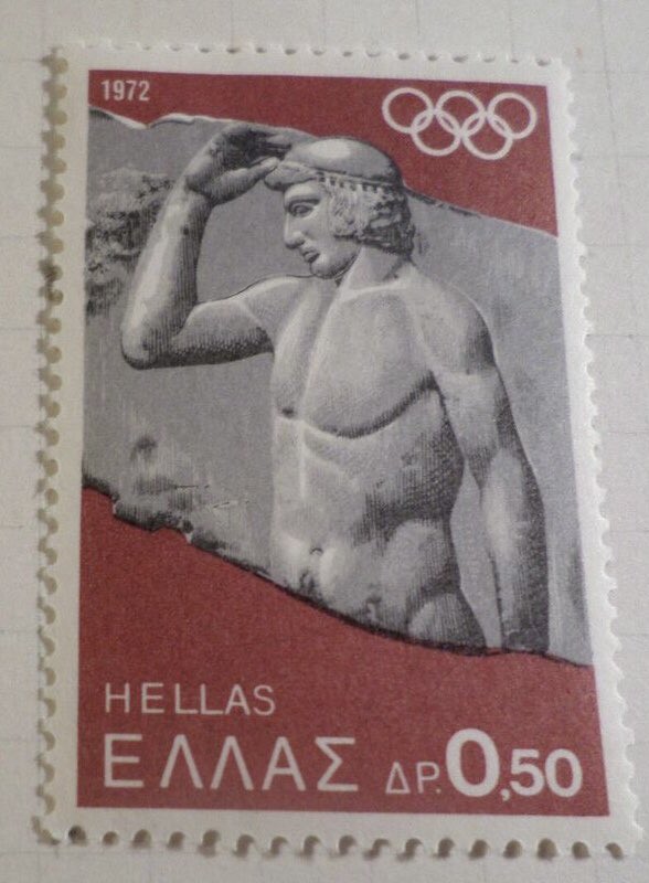 Sellos de Grecia 🇬🇷: JJOO 1972. #ieda