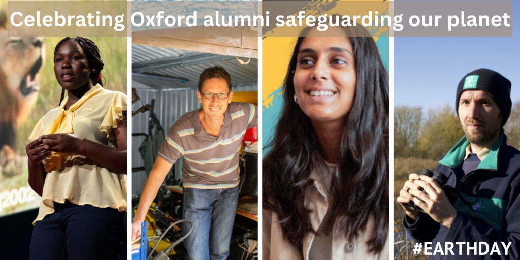 🌍Celebrate #EarthDay with inspiring alumni working to safeguard our plant 💚 🦁 Lion ecologist @MoreangelsM ♻️ Sustainability charity leader, Ben Tuppen 🥻 Sustainable fashion @zainab_fash 🦅 Conservationist Brian Briggs @StornowayBand Interviews: ➡️ bit.ly/QUADEarthDay
