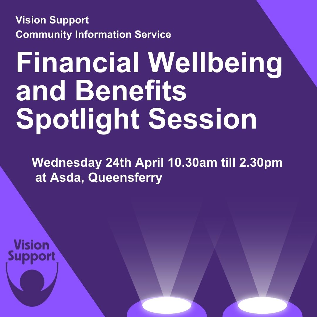 Our next Wales 'Spotlight Session' with the Community Information Service is on Wednesday 24th April at 10.30am at Asda, in #Queensferry Our Financial Wellbeing and Benefits Officer Helen will be on hand to answer any questions such as concessions, benefits and much more!