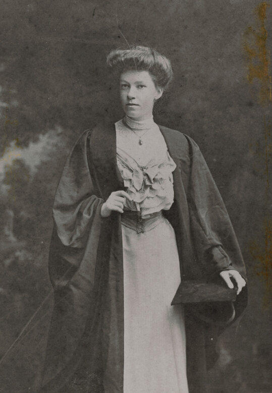 Congratulations to all the students elected to Scholarship this morning! We are so proud of you 🎉On this Trinity Monday, we'd like to remember Olive Purser, first female scholar @tcddublin who was named in recognition of all her work for female students in 1906. @trinwomgrad