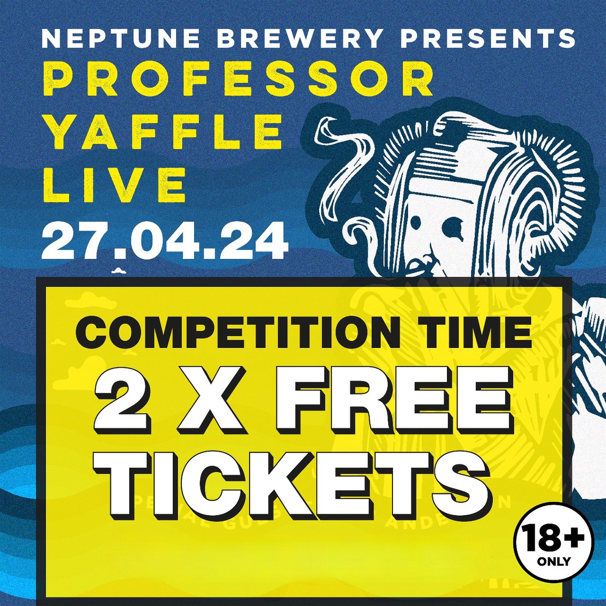 🔱 𝗖𝗢𝗠𝗣𝗘𝗧𝗜𝗧𝗜𝗢𝗡 𝗧𝗜𝗠𝗘! 🔱 If you’d like to be in with a chance of winning 2 tickets to the sold-out @ToffeeYaffle gig at our brewery this Saturday, head over to our Instagram page: i.mtr.cool/qyxdcgxjuz (𝘊𝘰𝘮𝘱𝘦𝘵𝘪𝘵𝘪𝘰𝘯 𝘤𝘭𝘰𝘴𝘦𝘴 23:59 𝘰𝘯 23.04.24)