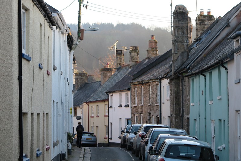 Chagford in the national park: