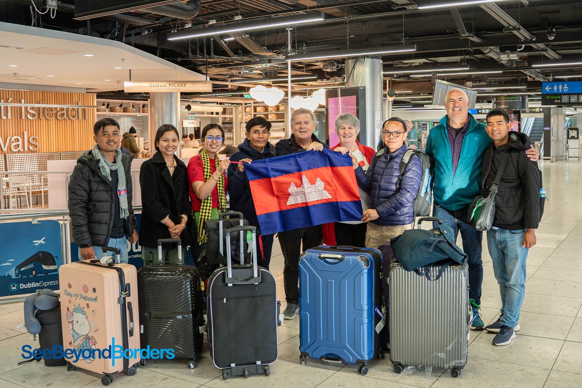 Lift Off – Connect Ireland! Taing Im, Virak, Sambor, and Ratana along with District Governors, Mr. Sok Nareth and Mr. Meth Wat have embarked on a two-week Connect Study Visit and cultural exchange to Ireland, hosted by SeeBeyondBorders Ireland.