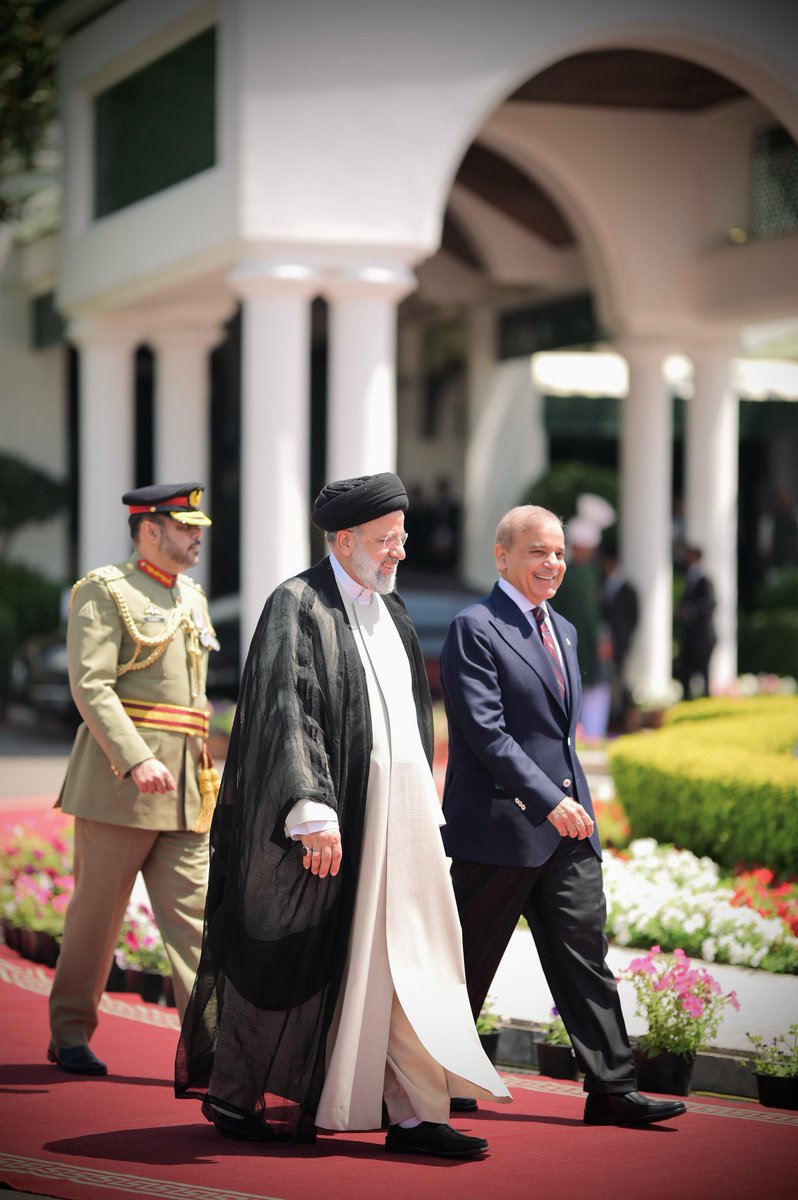 Prime Minister Shehbaz Sharif President Ebrahim Raisi 🇵🇰🇮🇷