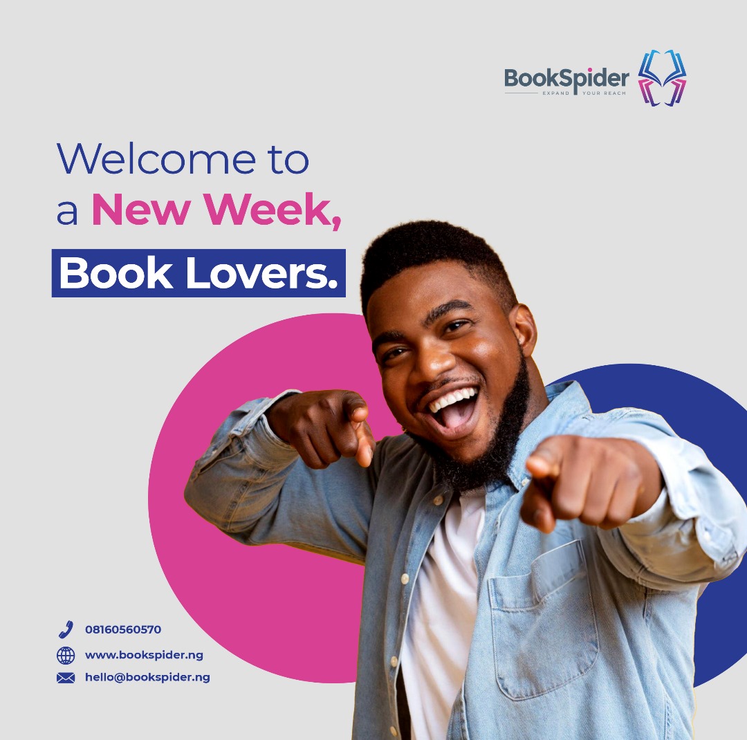 It’s a new week to explore exciting books and compelling stories.

Check out our bio today for some of the most exciting books you have ever seen. 

Have an amazing day!

#bookspider #publishingcompany #newweekmotivation   #publishedauthors #africanpublishers #bookstagram