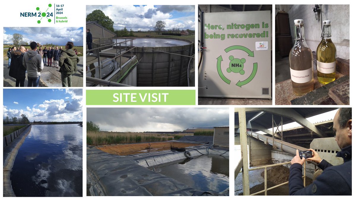 Last week, a group of #NERM participants attended the site visit at the @fertimanure Belgian plot, the Bio Sterco farm (Hooglede). There, DETRICON operates an on-farm #stripping-#scrubbing unit to recover #ammonium #salts from #pig #slurry. Learn more👉lnkd.in/eE4J3kGp