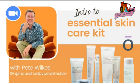 Introduction to Essential Skincare - with Pete Wilkes - 
ZOOM CALL - rpb.li/Tvyci1 
KIT INFO - bit.ly/3VQkqPo 
#OilsByNem #NaturallyRooted #dōTERRA #cptg #Wellness #EssentialOil #Skincare  #HealthAndWellness #WellnessJourney #EssentialOils #Oils4Life #OilUp~!