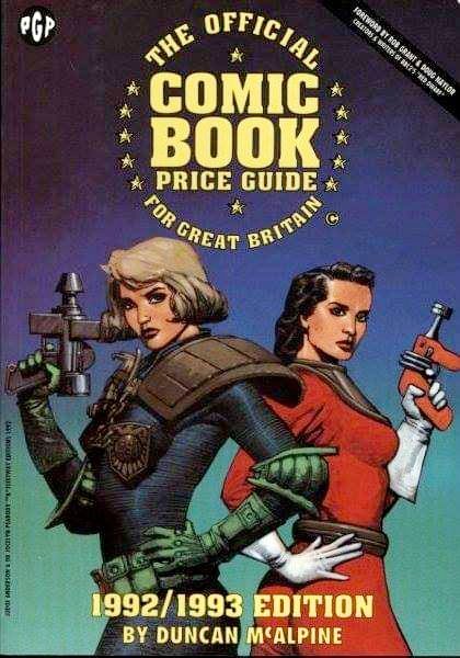 Judge Anderson/Wonder Woman crossover by Brian Bolland anyone? Comics International An ad from Comics International, Mar 1992 I for the then forthcoming 'Comic Book price guide'. Never published, that I'm aware of, the published cover was a cracker by @seanpphillips