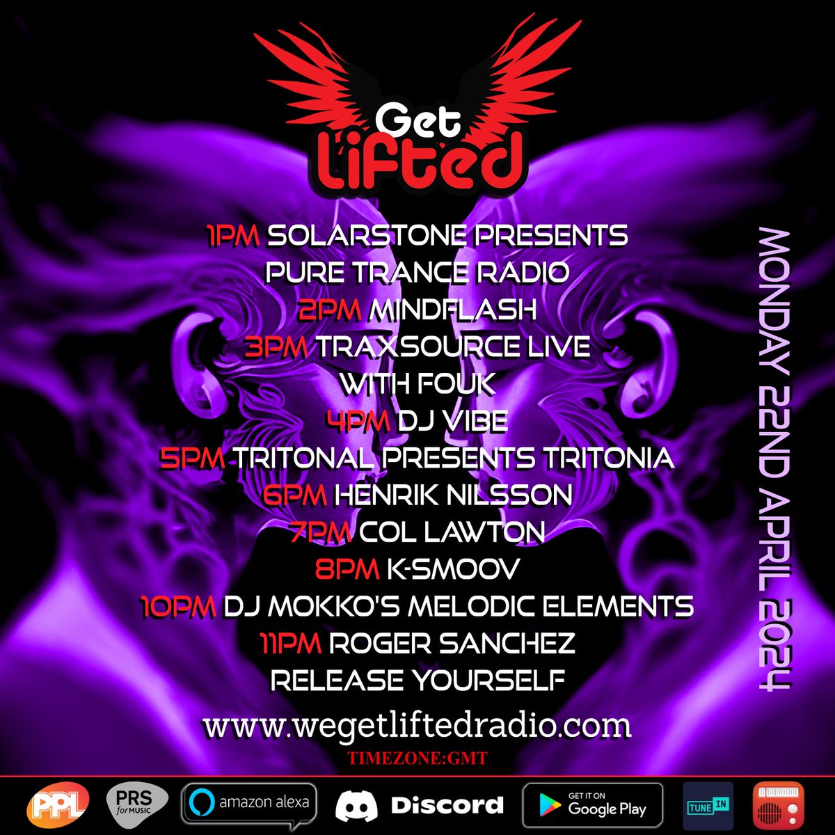 The Monday Reset is back with the best kick start to your week!
Tune in for the best house music.

wegetliftedradio.com mixcloud.com/live/wegetlift… 

#wegetliftedradio #housemusic #radio #newmusic #afrohouse #melodichouse #progressivehouse