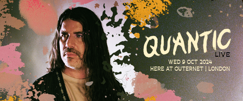 See Quantic live at HERE at Outernet in London this October. 🎟️Tickets on sale 10:00, Fri 26 Apr>>bit.ly/3xJmOO3 @quanticmusic