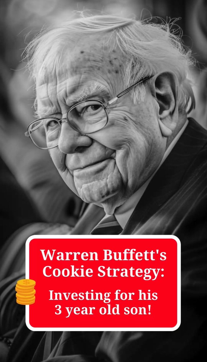 aitextgenerator's tweet image. Warren Buffett's cookie strategy: Investing for his 3 year old son!
youtube.com/shorts/k-GzEUX…
#WarrenBuffett, #InvestingTips, #FinanceGuru, #BusinessAdvice, #InvestorLife, #MakeMoney, #FinancialFreedom, #PassiveIncome, #MoneyMatters, #GetRich, #SmartInvesting, #CharlieMunger