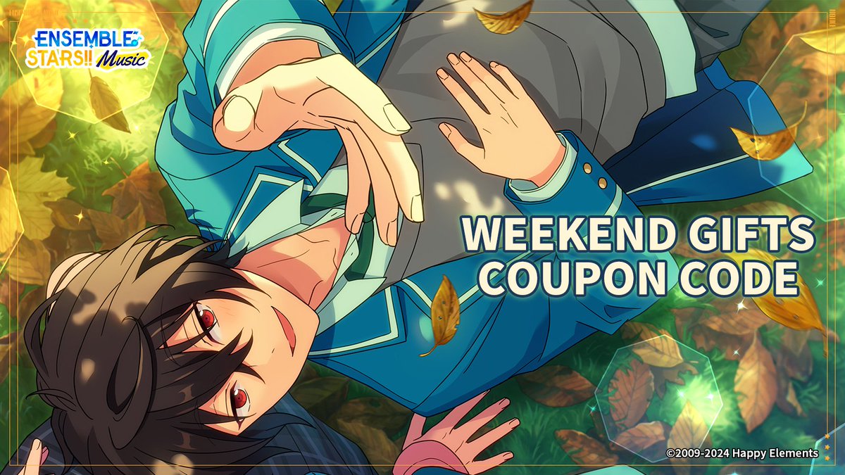 ⭐️Weekend Gifts Time⭐️ 🎉Coupon Code: 69FB85R3G8CIWPVO 🎁Items: Whistle (time-limited) ×2 EXP Tickets (M) ×5 Gems (S) in 3 colors ×5 ⏰Please use before 04/27 11:00 AM (GMT-5). 🔎How to use: MENU - DATA ROOM - Coupon Code *Coupon Code can only be used once for each account.
